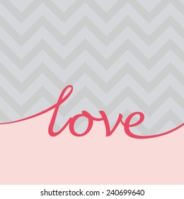 Love letter design.