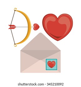 love letter design, vector illustration eps10 graphic 