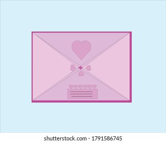 sobre de carta de amor para amante