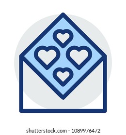 love letter envelope open 