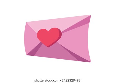 Love Letter Happy Valentine Day Sticker
