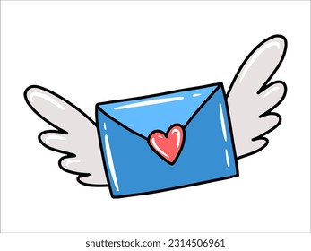 Love Letter with Heart Icon