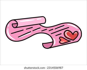 Love Letter with Heart Icon