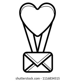 Love letter icon