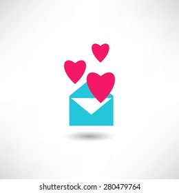 Love letter icon