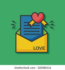 love letter icon