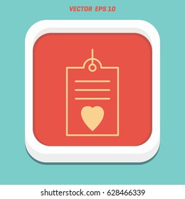 Love letter icon
