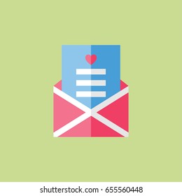 love letter icon