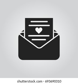 love letter icon