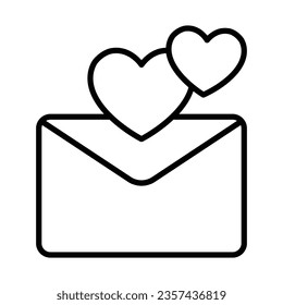 Love letter icon design for personal commercial use