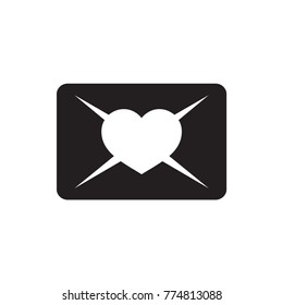 love letter icon illustration isolated vector sign symbol