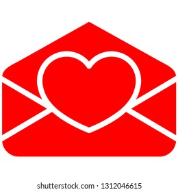 love letter message mail open heart inbox wedding marriage 