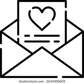 Love Letter New Creative Icon Design Vector