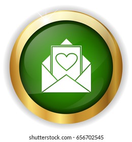 love letter open icon