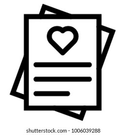 Love Letter Template 