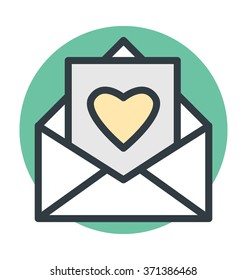 Love Letter Vector Icon