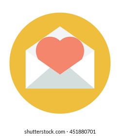 Love Letter Vector Icon