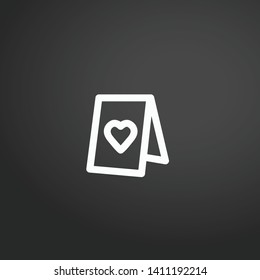 Love Letter vector icon. Love Letter concept stroke symbol design. Thin graphic elements vector illustration, outline pattern for your web site design, logo, UI. EPS 10.