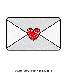 love letter vector illustration