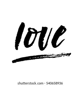 Love Lettering Stock Vector (Royalty Free) 540658936 | Shutterstock