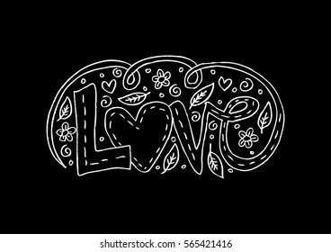 Love lettering 