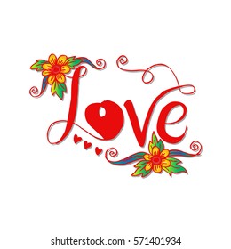 Love lettering