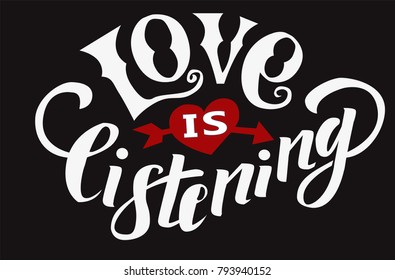 Love lettering chalkboard vector