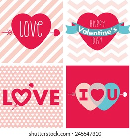 love Lettering - love label - love Typographical Background
