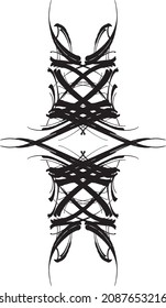 love lettering ornament design vector