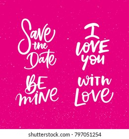 LOVE LETTERING SET