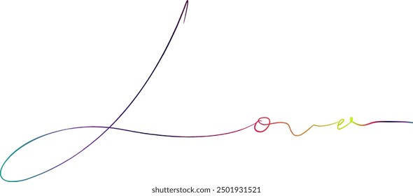 AMOR. Diseño de Vector de cartel de tipografía de letras para el día de San Valentín, romántico, Anuncio de novia. Guión de caligrafía moderna amor. Texto de caligrafía de pincel moderno dibujado a mano