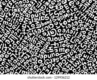 Love Letters background black and white