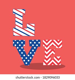 love letters design vector illustration