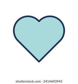 Love, Like icon symbol vector template