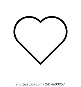 Love, Like icon symbol vector template
