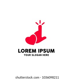 Love LIke Logo Template