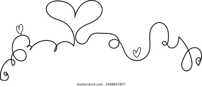 love line art that use for wall art