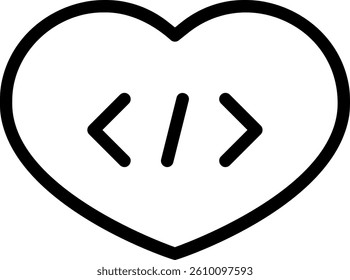 love line icon illustration vector