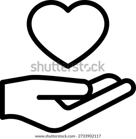 love line icon illustration vector