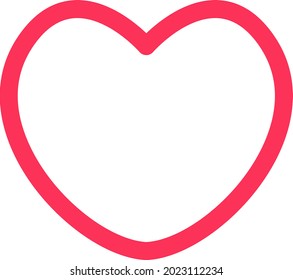 love line icon for social media
