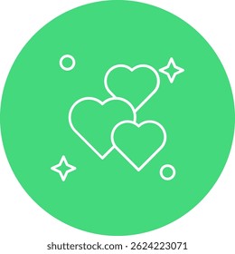 Love Line vector Icon Design