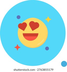 In love Line vector Icon Design