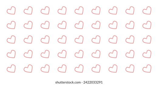 Love line Art Muster Hintergrund. Abstrakter Hintergrund. Weiß und rosa