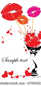 love the lips of the hearts