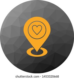 Love Location icon for your project
