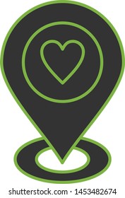 Love Location icon for your project
