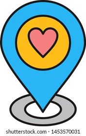 Love Location icon for your project
