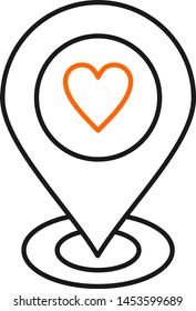 Love Location icon for your project
