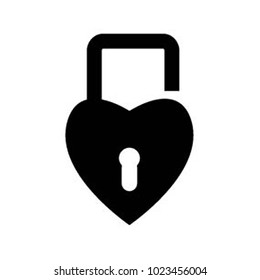 love lock icon symbol
