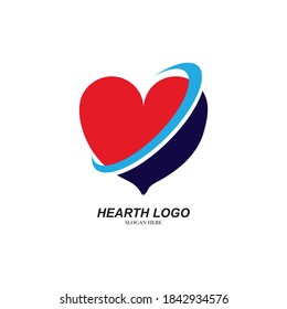 love logo design concept icon, Love People logo template, love logo vector
